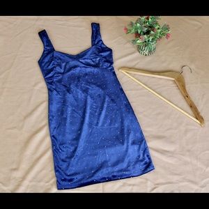Forever21 velvet mini dress in size small